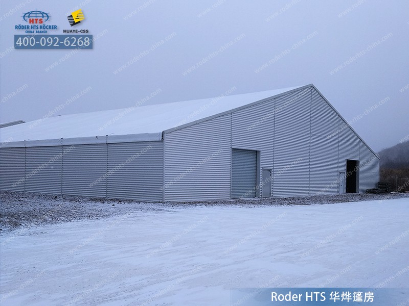 可拆卸倉儲篷房