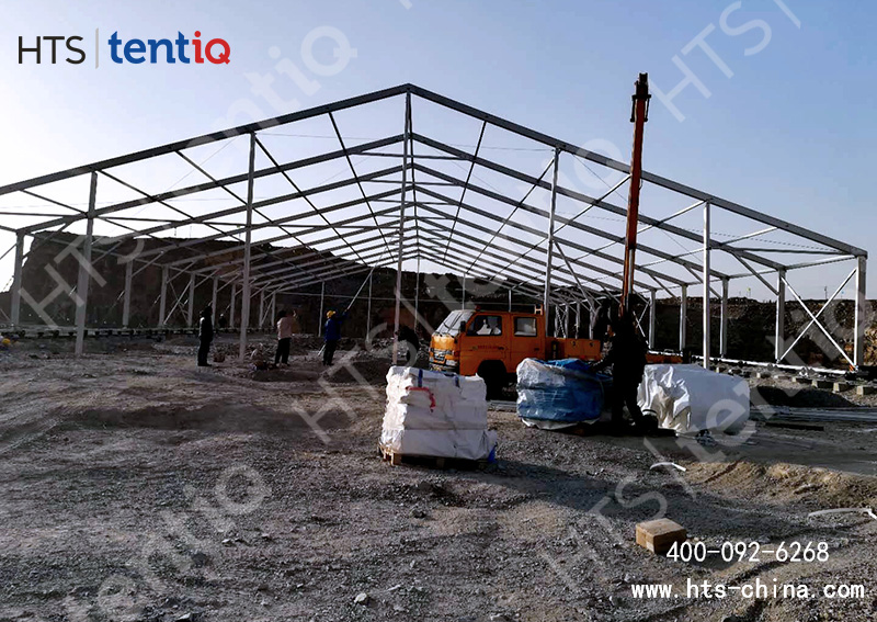 煤礦大跨度篷房 煤礦大跨度篷房