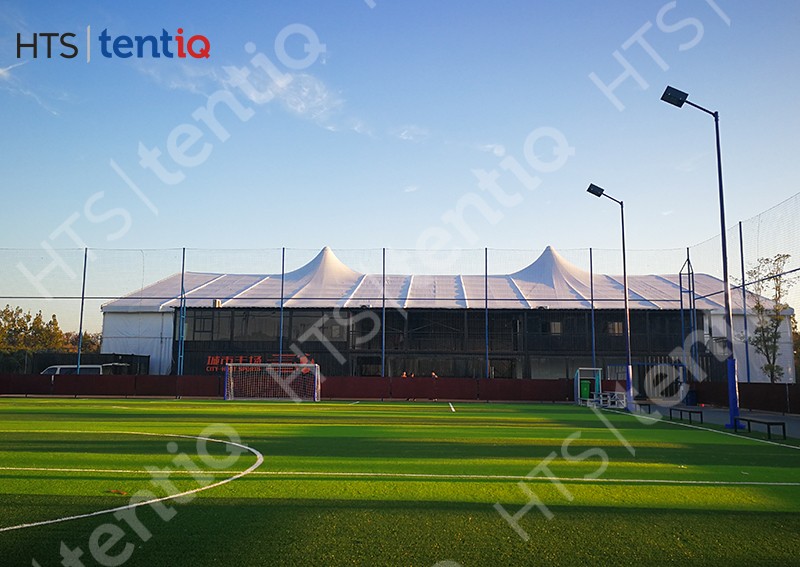 足球場大棚全方位解決方案，滿足項目全年任何季節均可順利進行
