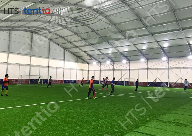 足球場大棚全方位解決方案，滿足項目全年任何季節均可順利進行