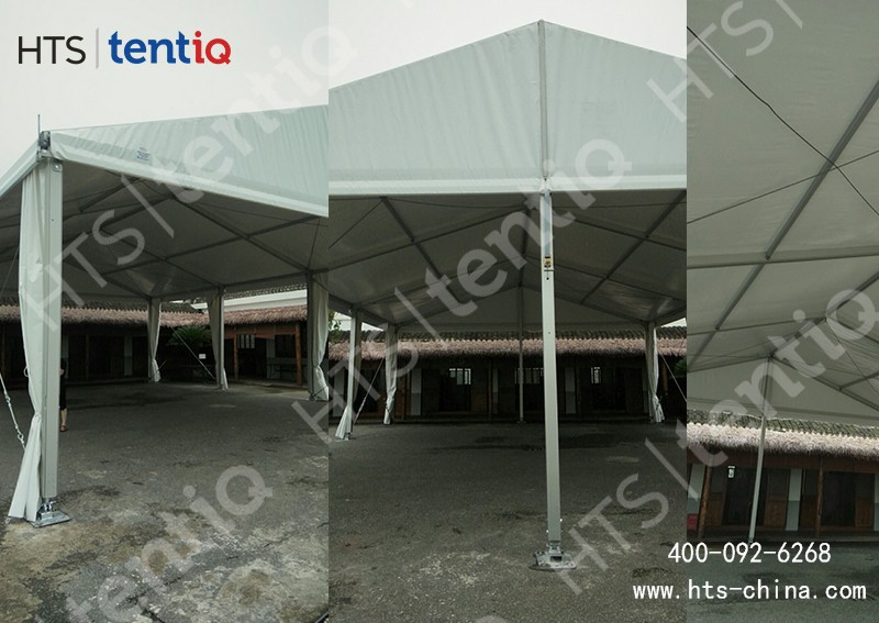 華燁為農(nóng)家樂搭建了140平的多功能篷房，助力傳統(tǒng)農(nóng)業(yè)產(chǎn)業(yè)轉(zhuǎn)型升級(jí)