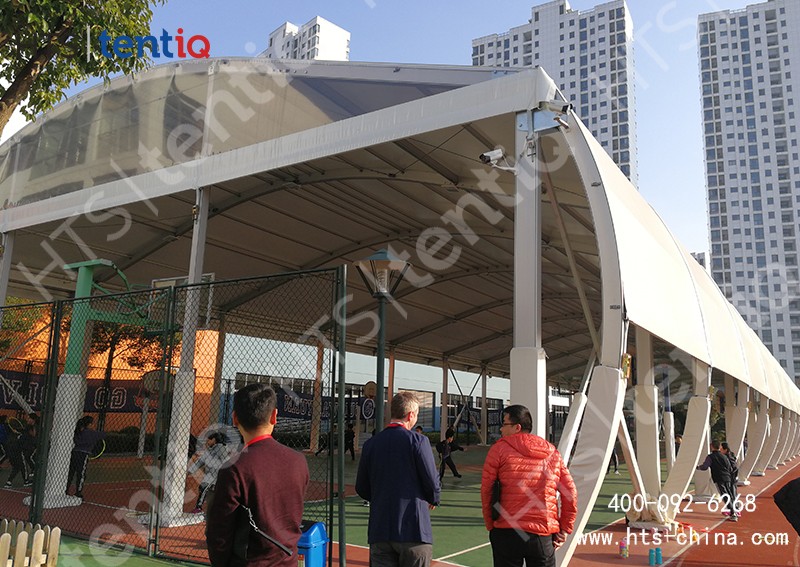 篷房運動場能夠在短時內解決群眾對室內空間的需求 篷房運動場能夠在短時內解決群眾對室內空間的需求