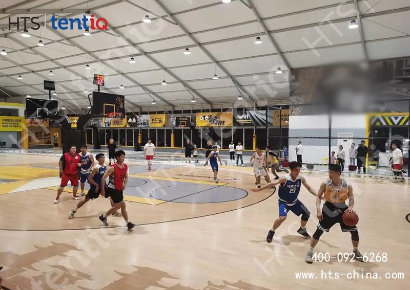 籃球場裝配式棚房可適應不同的場地,還降低地基成本 籃球場裝配式棚房可適應不同的場地,還降低地基成本