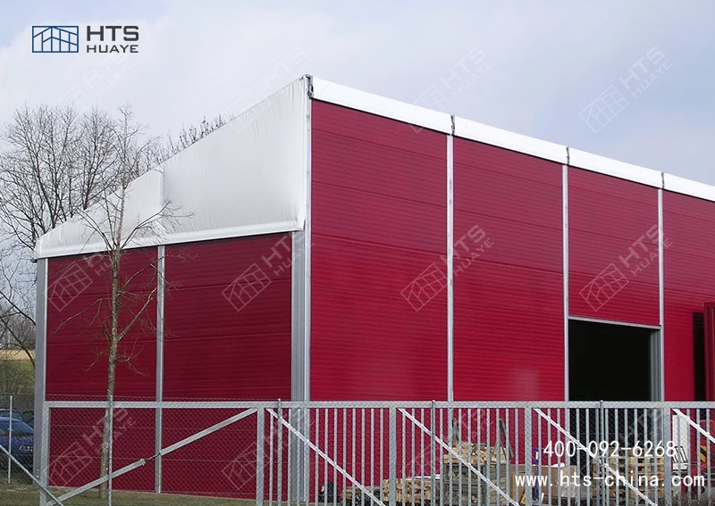 鋁合金倉(cāng)庫(kù)大棚安全穩(wěn)固，滿足企業(yè)使用需求