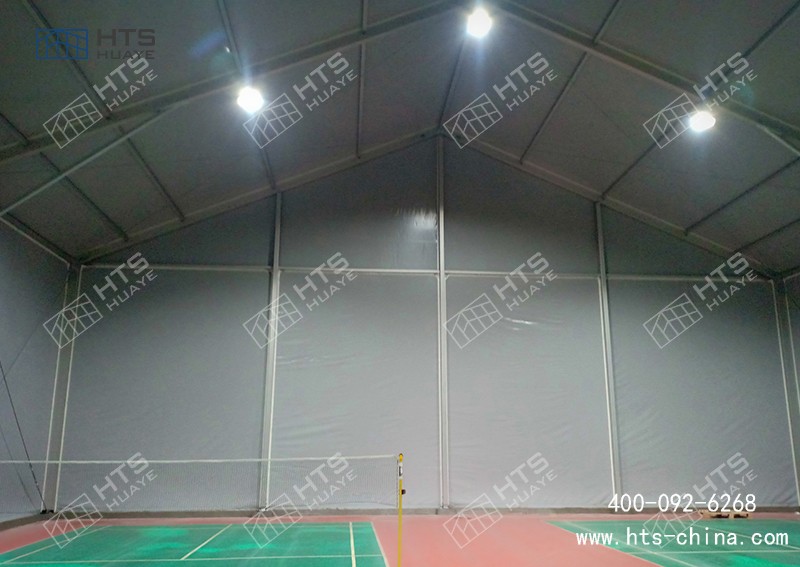 羽毛球體育篷房可以幫助俱樂部或團體節省場地費用，提高經濟效益