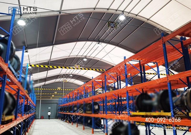 倉儲篷房助力您的工廠突破空間限制，邁向新的發展階段