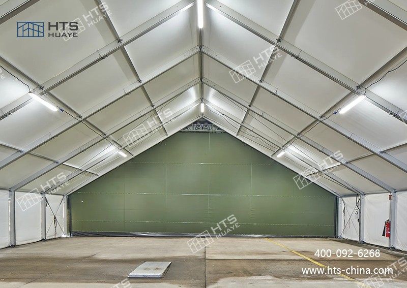 飛機(jī)機(jī)庫(kù)篷房可按需搭建合適規(guī)模的機(jī)庫(kù)，避免空間閑置