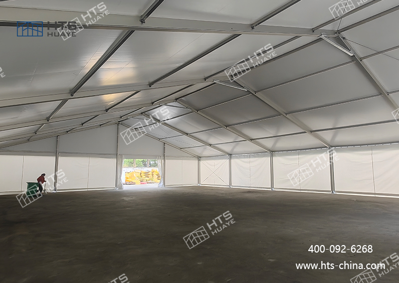 成功為橡膠和塑料制品業交付了一座定制化的倉儲篷房空間 成功為橡膠和塑料制品業交付了一座定制化的倉儲篷房空間