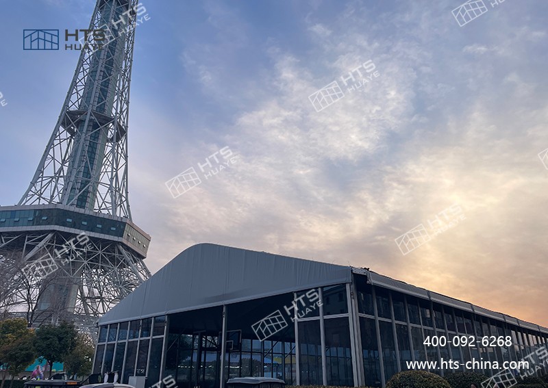 河南開封新增一座籃球館篷房，打造運(yùn)動(dòng)新地標(biāo)