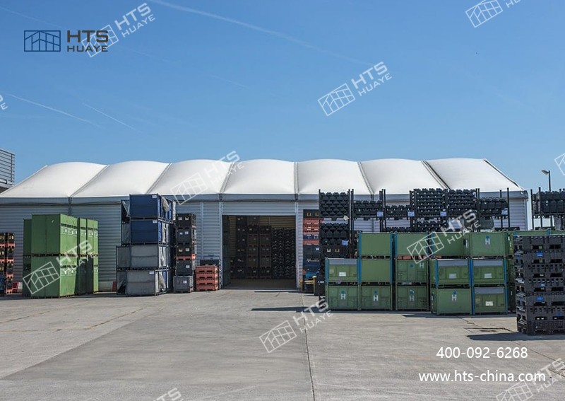 倉庫篷房幫助企業快速應對臨時倉儲需求，及時抓住市場機遇