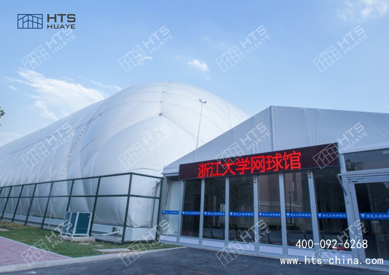 2025年江浙滬各大知名高校都在用鋁合金制篷房建造室內球館了