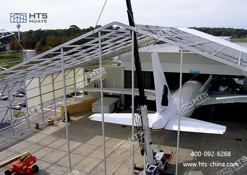 可拆卸機(jī)庫篷房為空軍戰(zhàn)斗力提升與戰(zhàn)備能力建設(shè)提供更加強(qiáng)有力的支撐