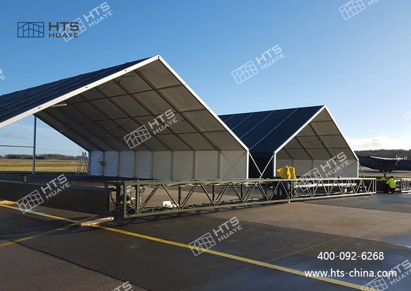 可拆卸機(jī)庫篷房為空軍戰(zhàn)斗力提升與戰(zhàn)備能力建設(shè)提供更加強(qiáng)有力的支撐