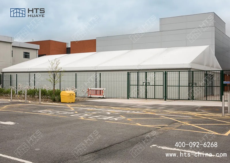 裝配式倉庫篷房實現 “3 天建一座倉庫” 的高效交付