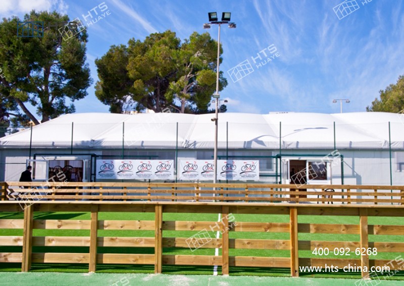 適配輪胎存儲需求，華燁建筑科技提供倉儲篷房解決方案